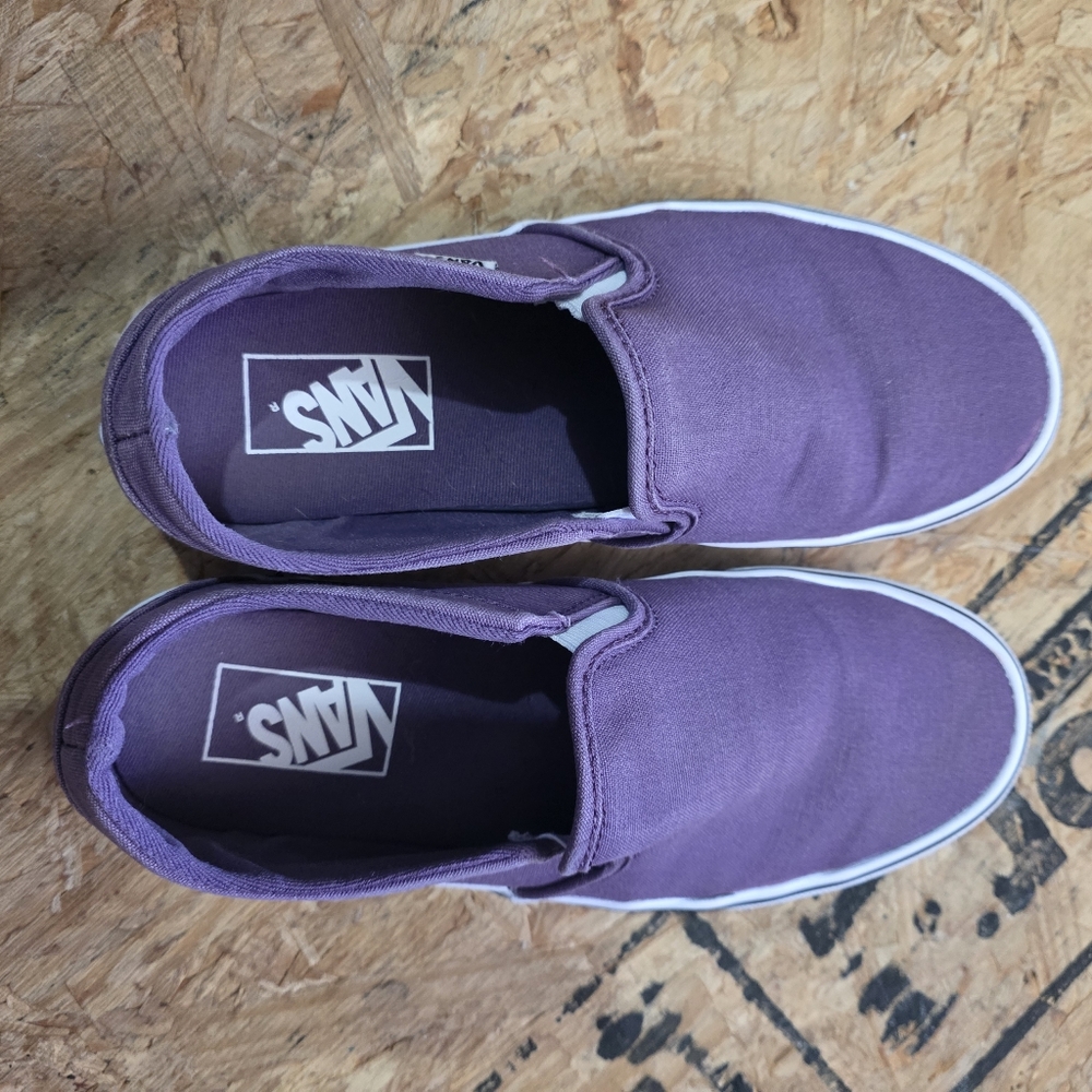 Purple VANS women 8